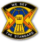 Shoulder patch of the 1108th US Army Signal Brigade